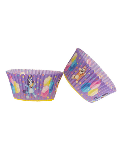 25 db Bluey és Bingo™ cupcake papírkosárka 5 × 3 cm