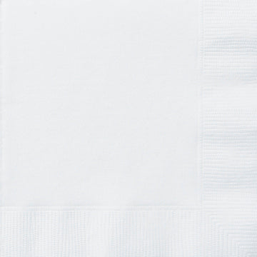 50 fehér papírszalvéta 33 x 33 cm 