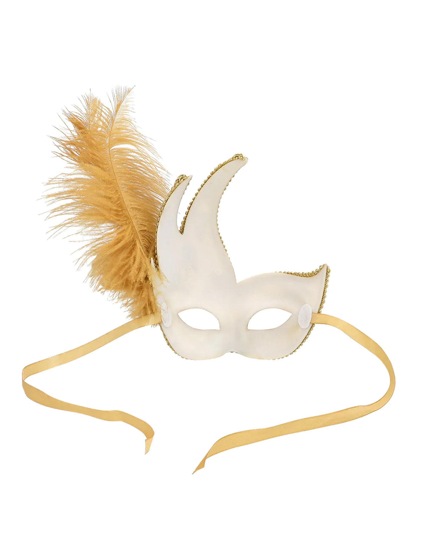 Arany tollas felnőtt álarc 