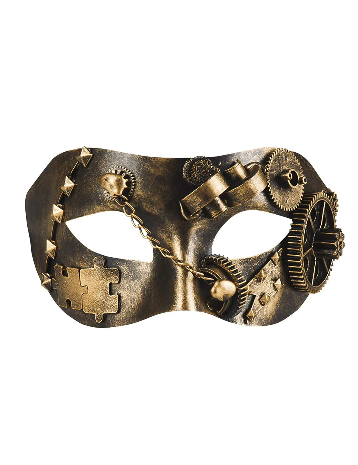 Elölnézetű steampunk farkas