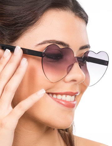 Szív szemüveg füstölt üveg felnőttek