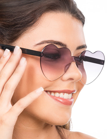 Szív szemüveg füstölt üveg felnőttek