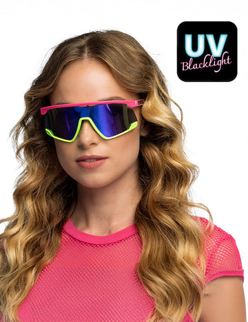 Neon party szemüveg felnőtteknek 