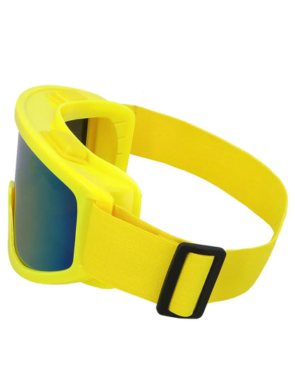 Felnőtt neon sárga síszemüveg