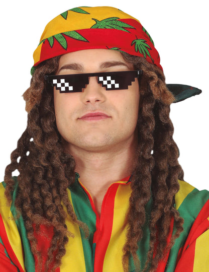 Felnőtt pixeles napszemüveg