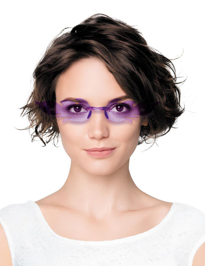 Felnőtt lila láng szemüveg