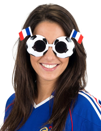 Futball szemüveg zászló francia felnőtt
