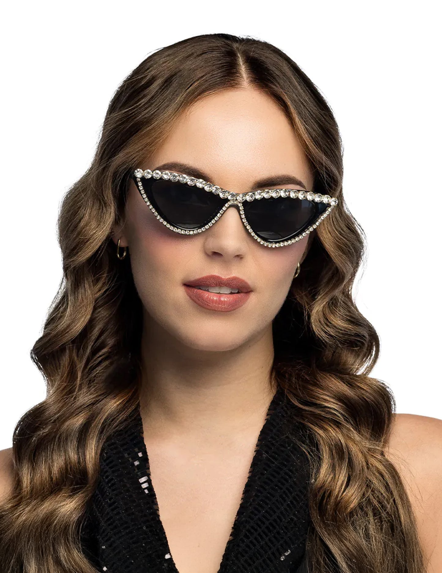 Strasszos, glamour felnőtt szemüveg 