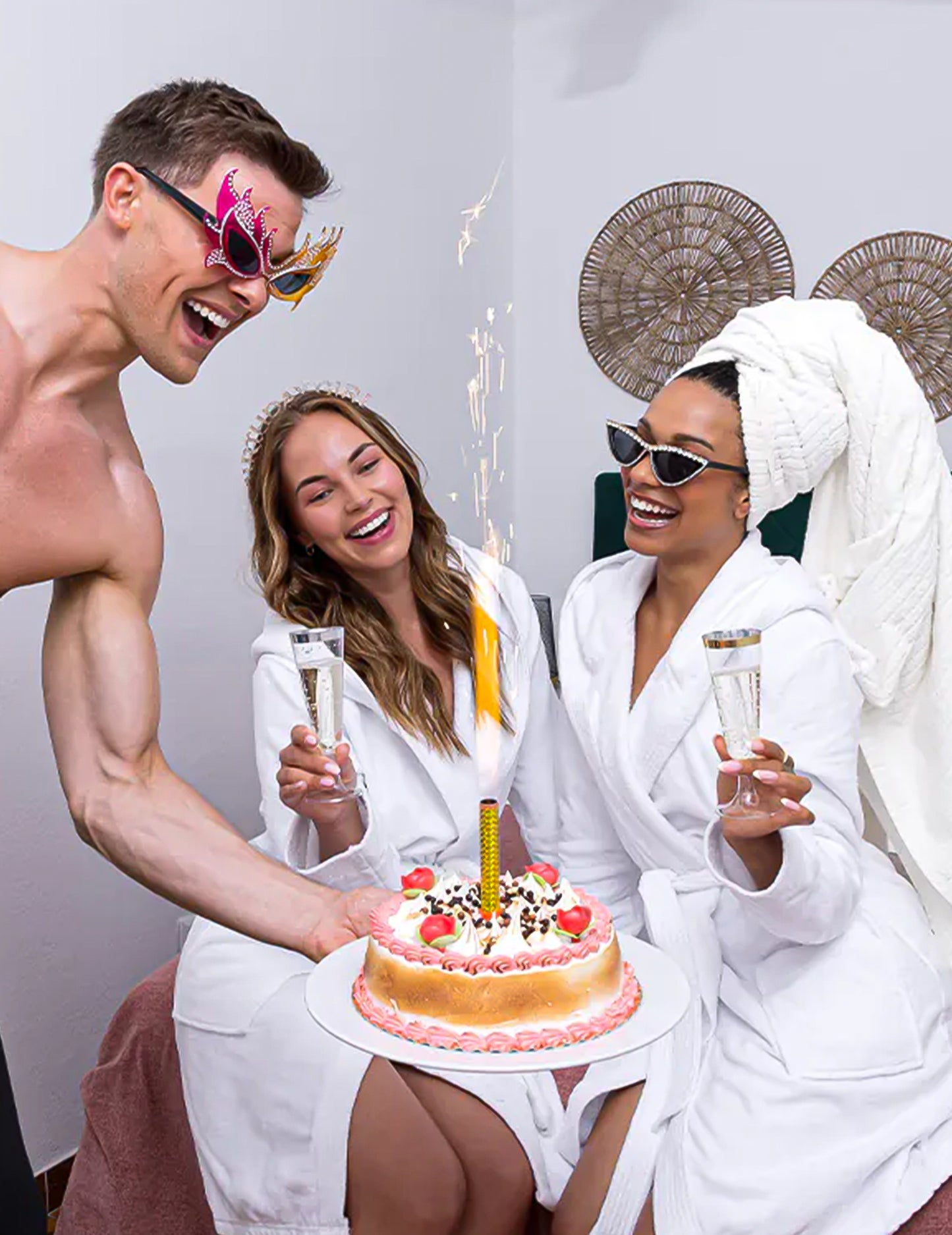 Strasszos, glamour felnőtt szemüveg 