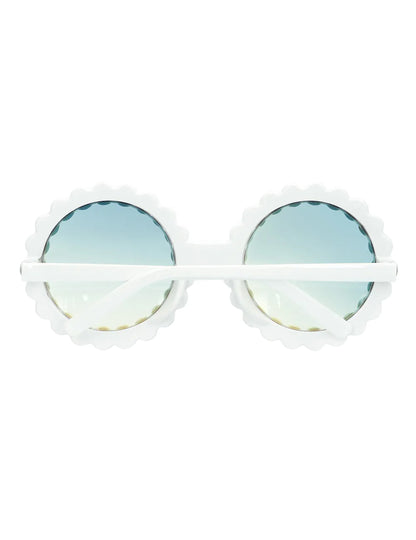 Többszínű strasszköves, kerek szemüveg 