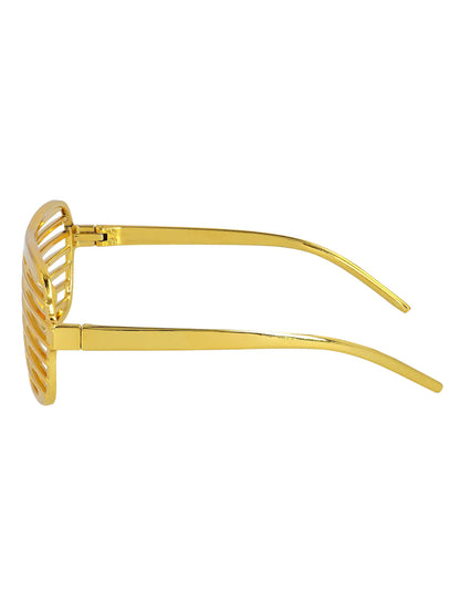 Felnőtt arany csíkos szemüveg