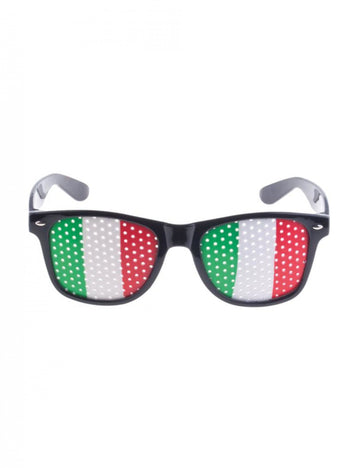 Italia zászló támogató szemüveg
