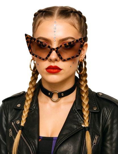 Divatos leopárd mintás szemüveg felnőtteknek 