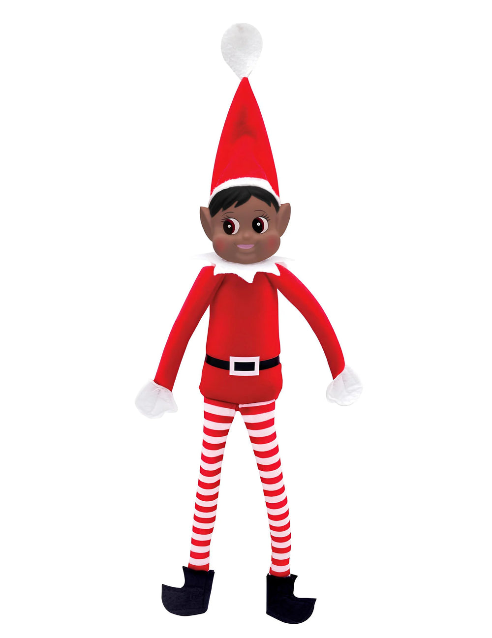 Lutin farceur Clochette pour fille rouge et blanc à rayures