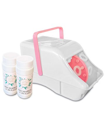 Esküvői buborékfújó gép utántöltőkkel