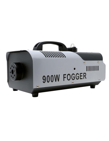 Machine à fumée 900W pour soirée grise et noire avec télécommande