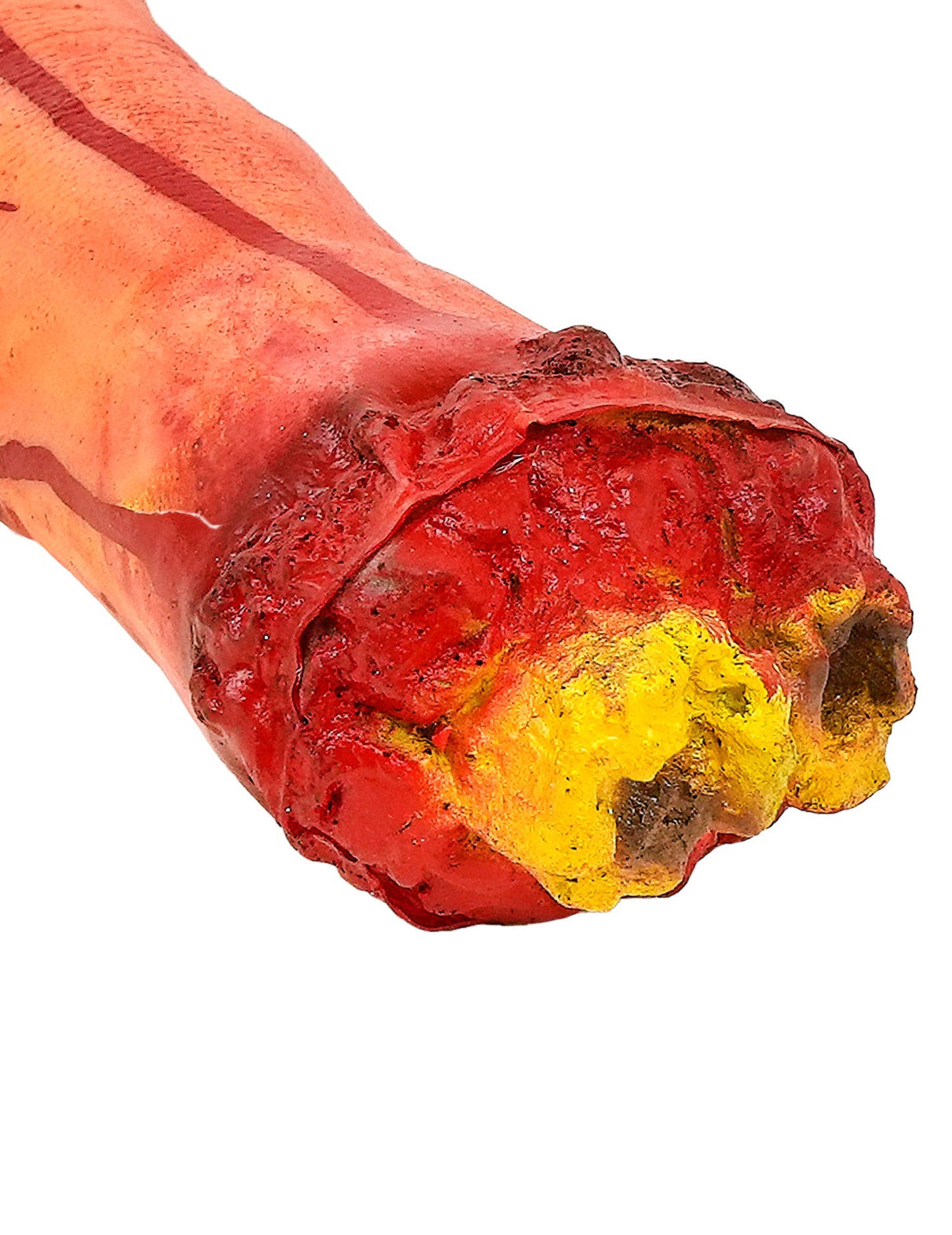 Életnagyságú levágott, véres kéz