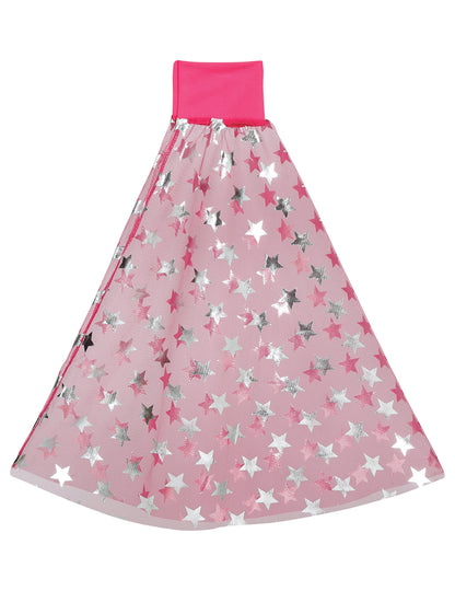 Rózsaszín csillagos disco mandzsetták 