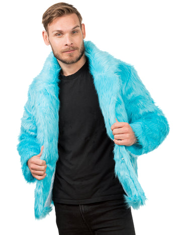 Felnőtt kék műszőrme