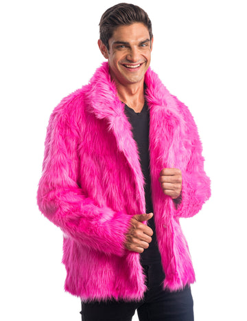Felnőtt rózsaszín műszőrme