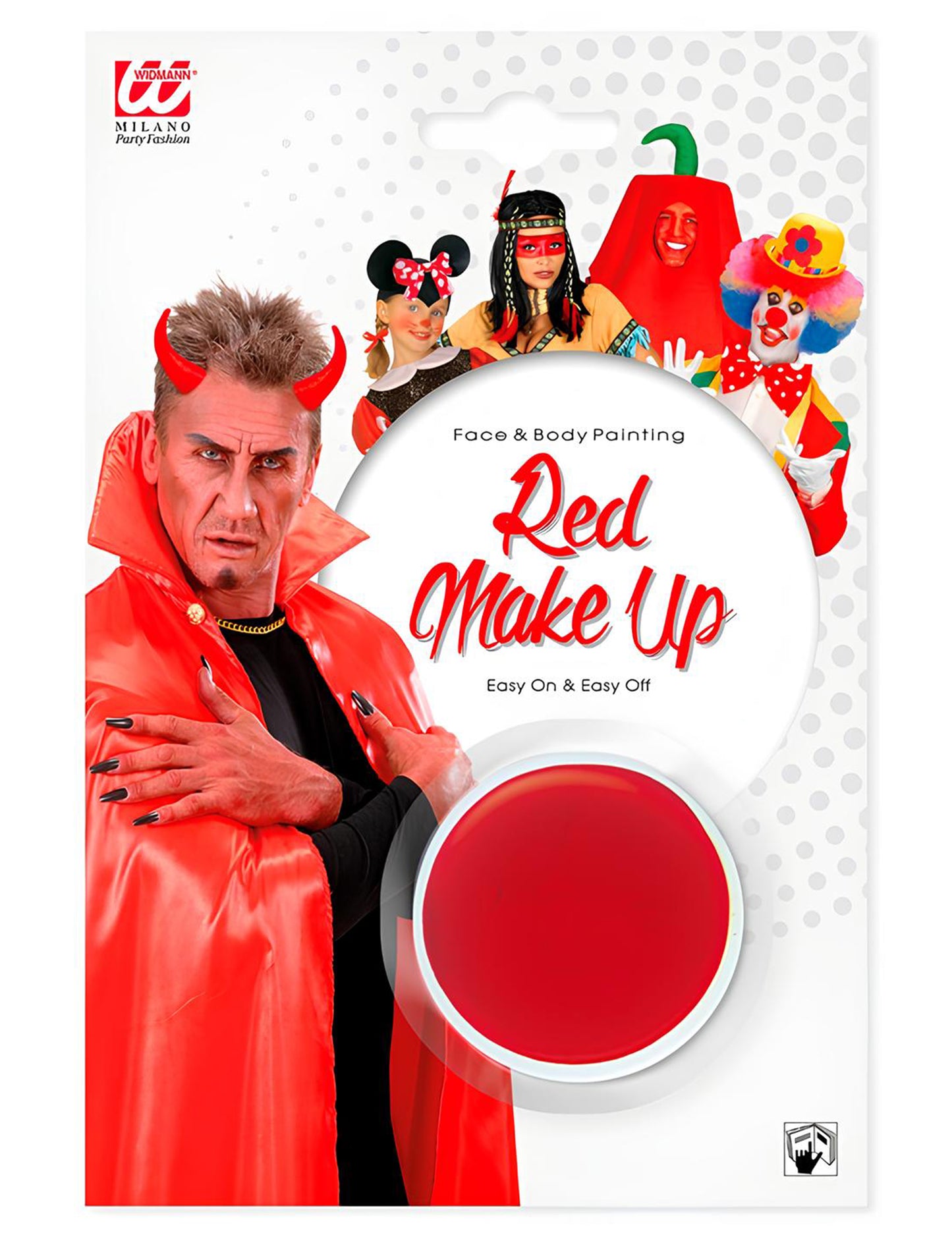 Piros víz smink 9,6 ml