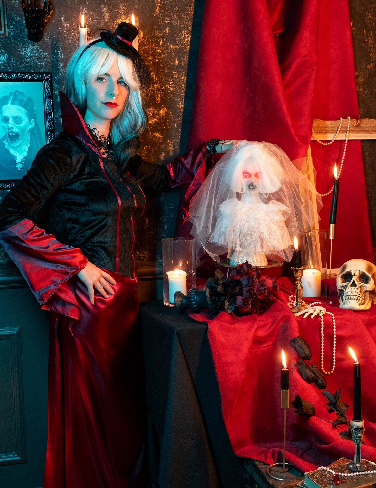 Asztali szellem menyasszony 40 cm