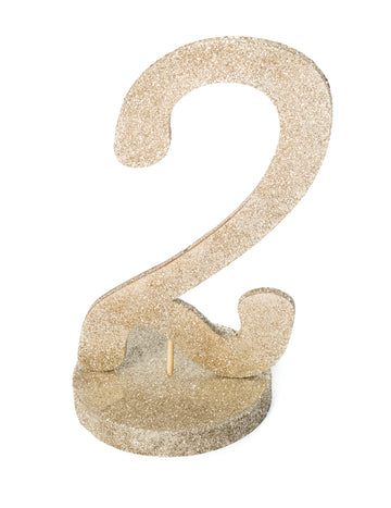 Asztalközpont 2. számú csillogó fa pezsgő 20 cm