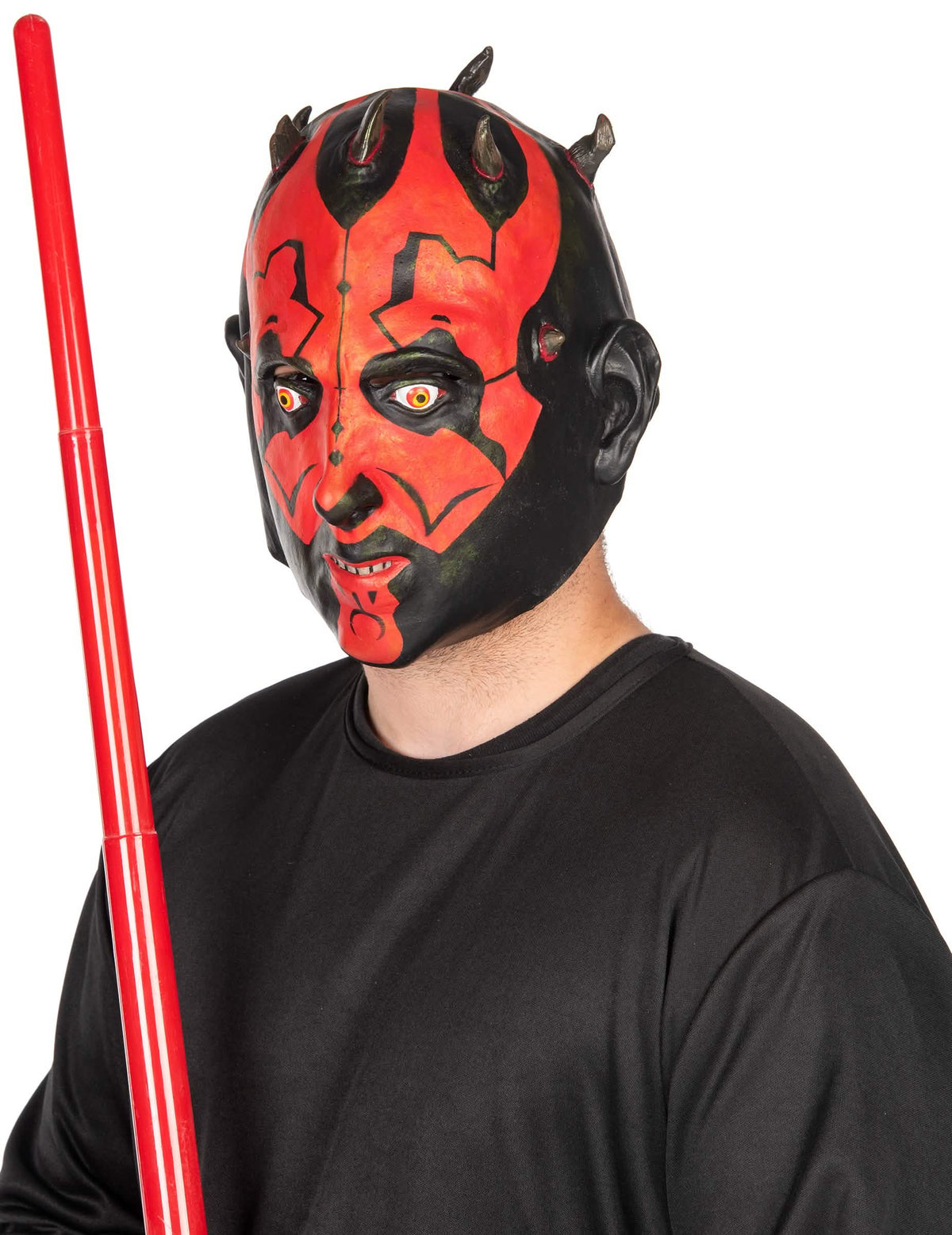 Darth Maul Star Wars maszk 3/4-es profilnézete