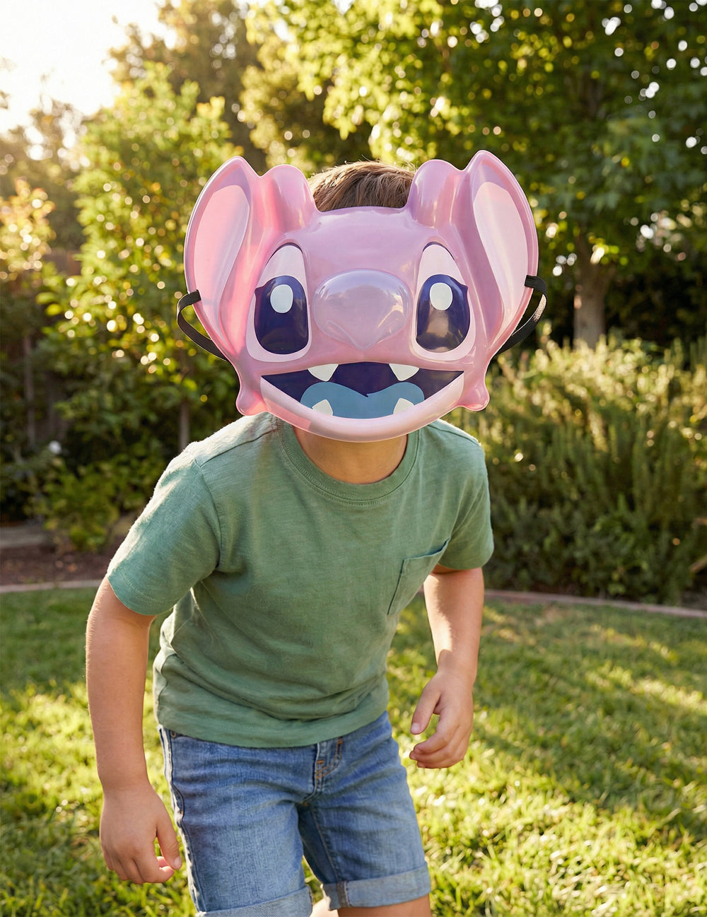 Mise en situation du Masque Angel Stitch™ pour enfant
