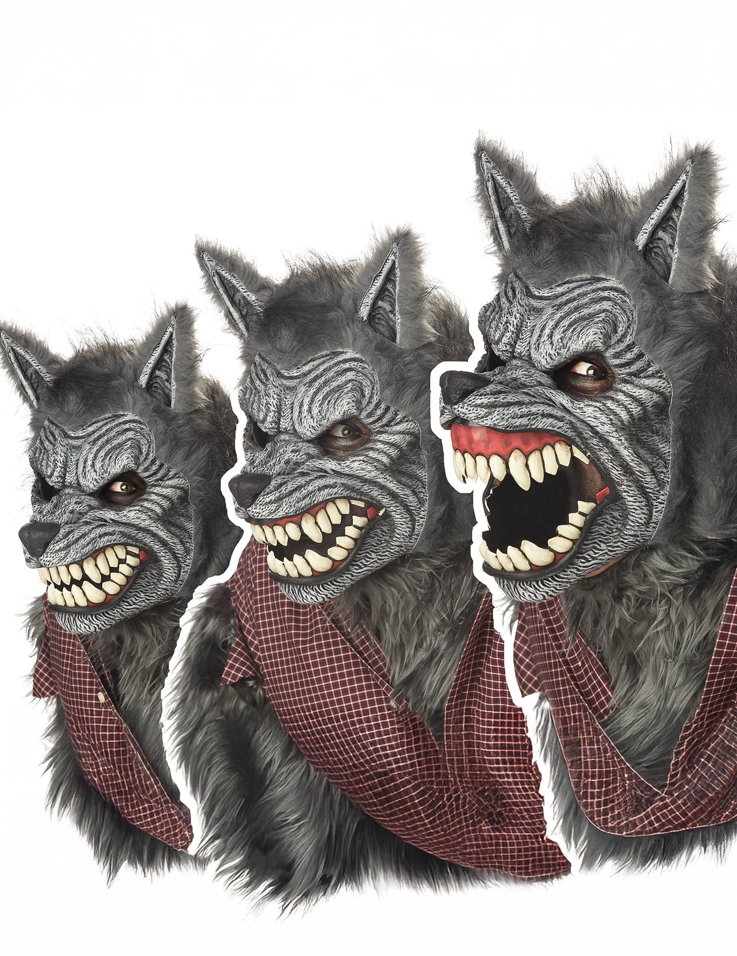 Artikulált maszk Wolf Garou anima felnőtt