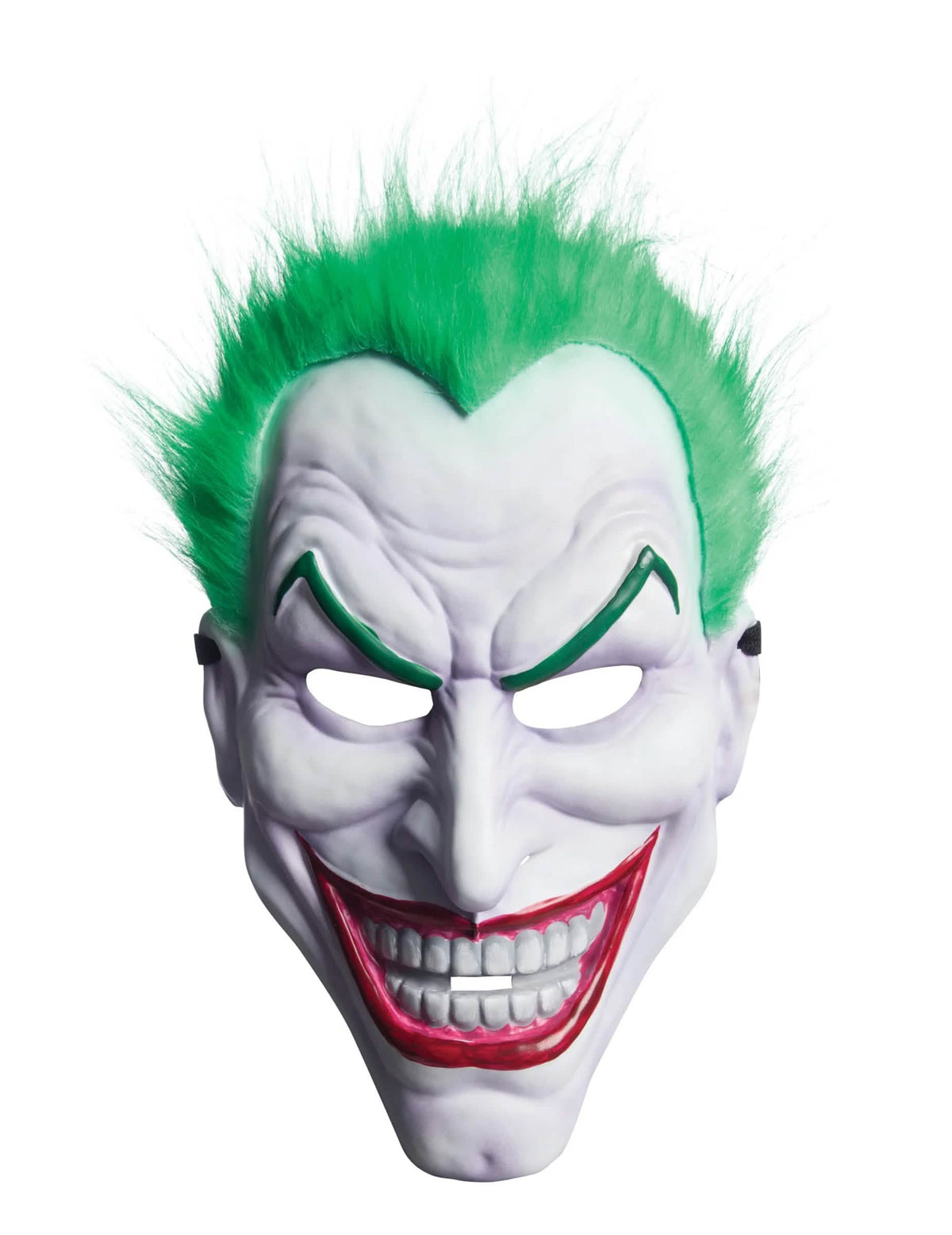 Elölnézet Joker parókás maszk felnőtt számára