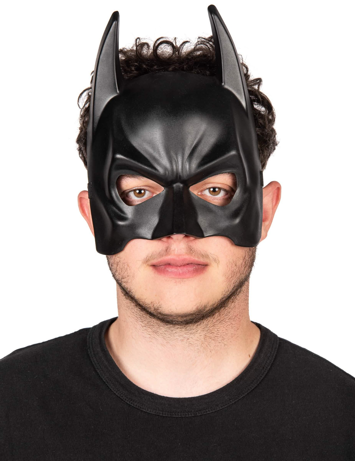 Batman The Dark Knight Rises™ felnőtt fekete műanyag maszk