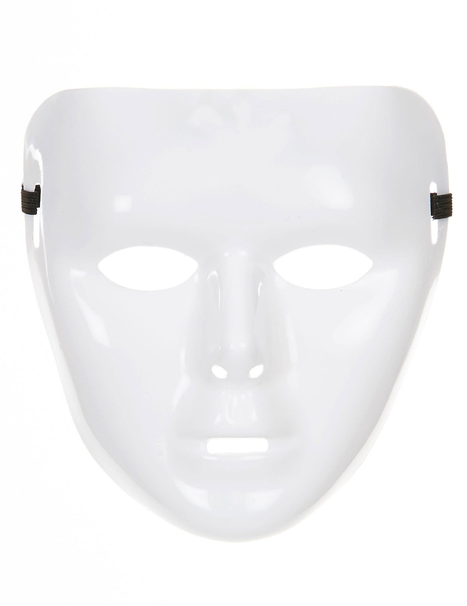Masque blanc brillant pour adulte