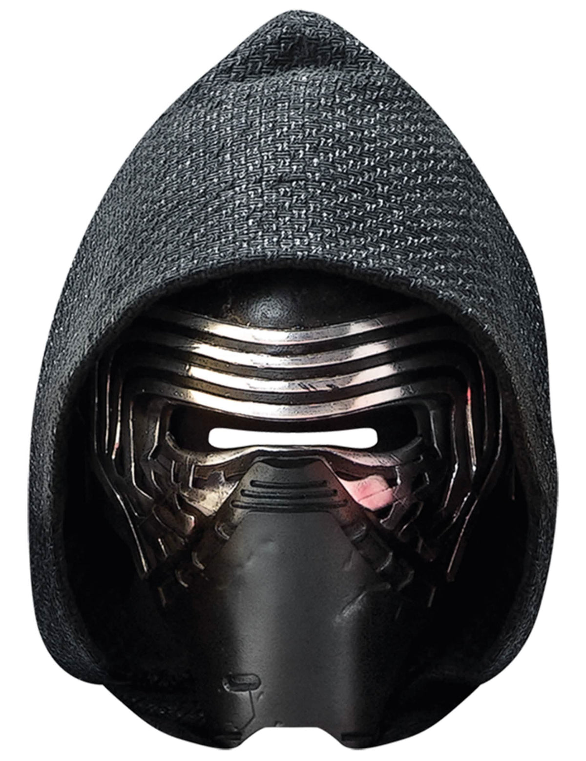 Kartonmaszk Kylo Ren Star Wars VII felnőtt fekete kapucnival