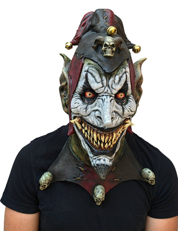 Felnőtt gonosz harlequin maszk