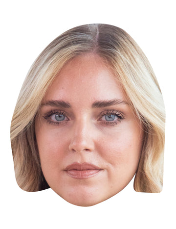 Kartonmaszk Chiara ferragni felnőtt