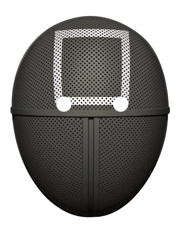 Lapos kartonmaszk, négyzet alakú játék őrző