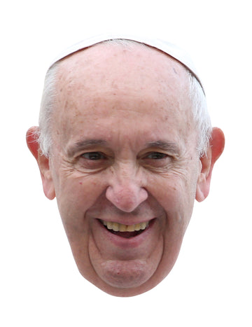 Kartonmaszk Francis pápa felnőtt