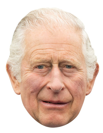King Charles III kartonmaszk