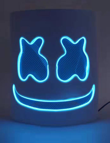 Kék felnőtt kék DJ maszk