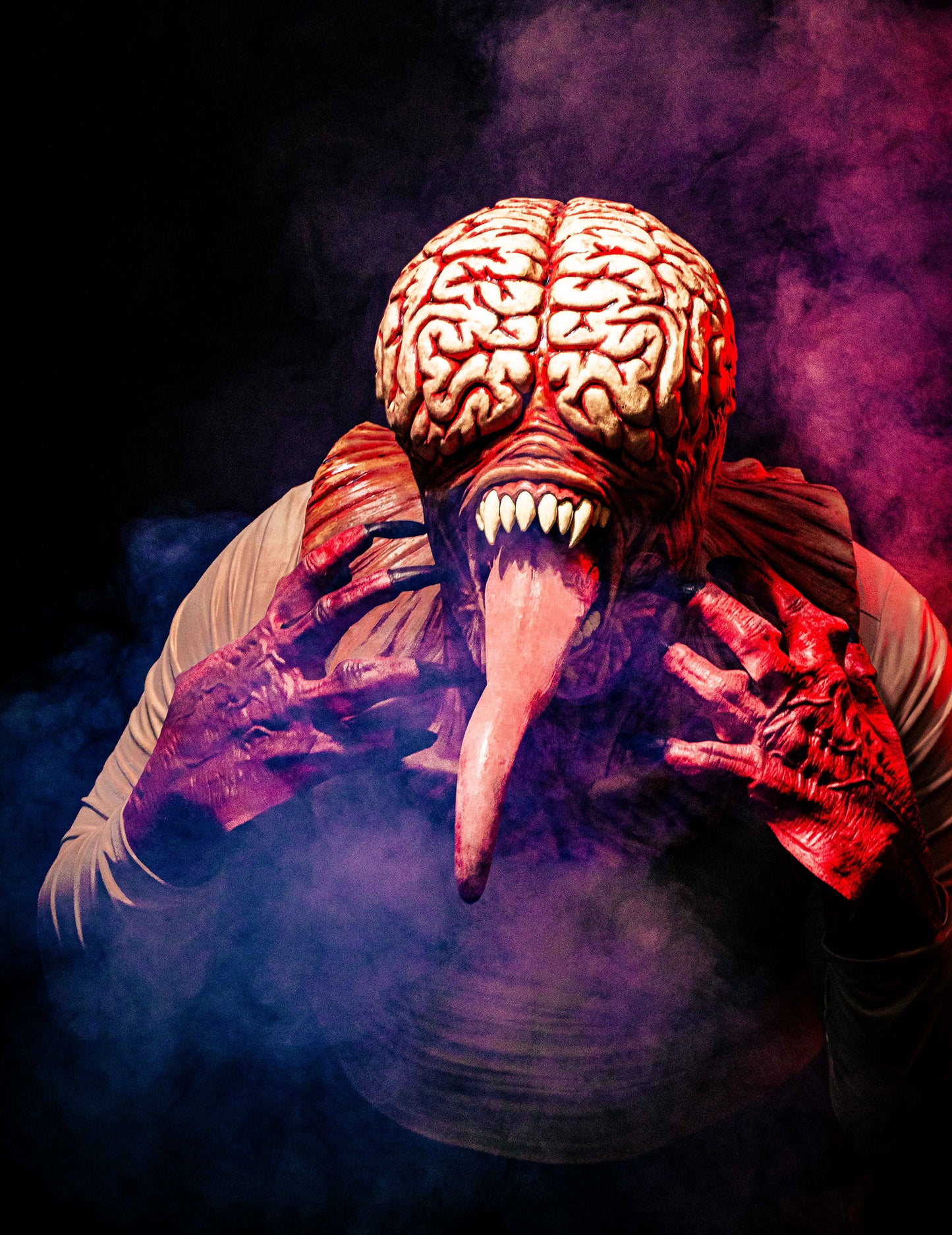 Felnőtt látszólagos agy szörnyeteg teljes arcmaszk