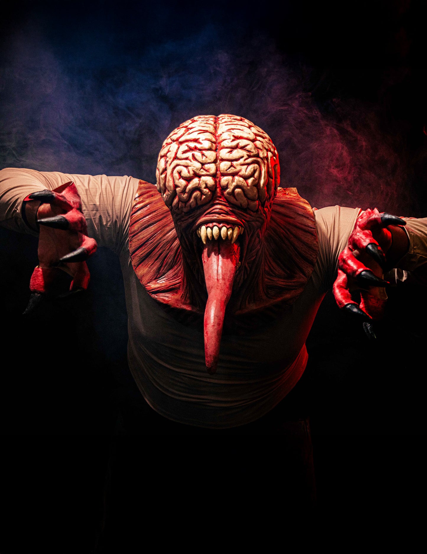 Felnőtt látszólagos agy szörnyeteg teljes arcmaszk