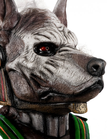 Teljes arcú szörnymaszk felnőtt kutyafejjel