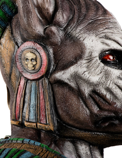 Teljes arcú szörnymaszk felnőtt kutyafejjel