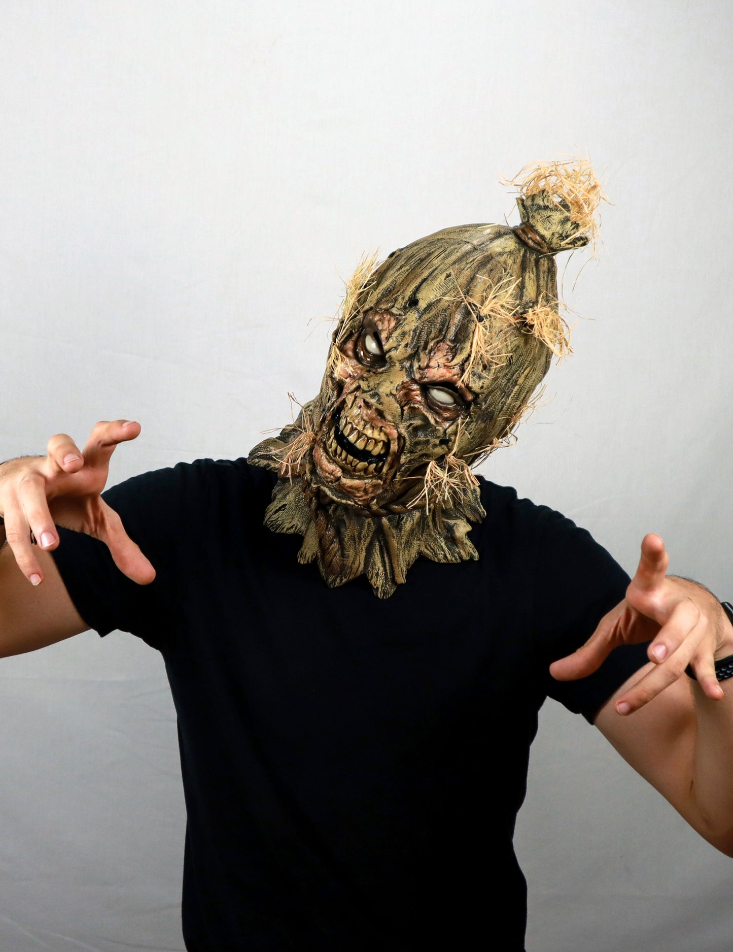 Felnőtt madárijesztő zombi teljes arcmaszk