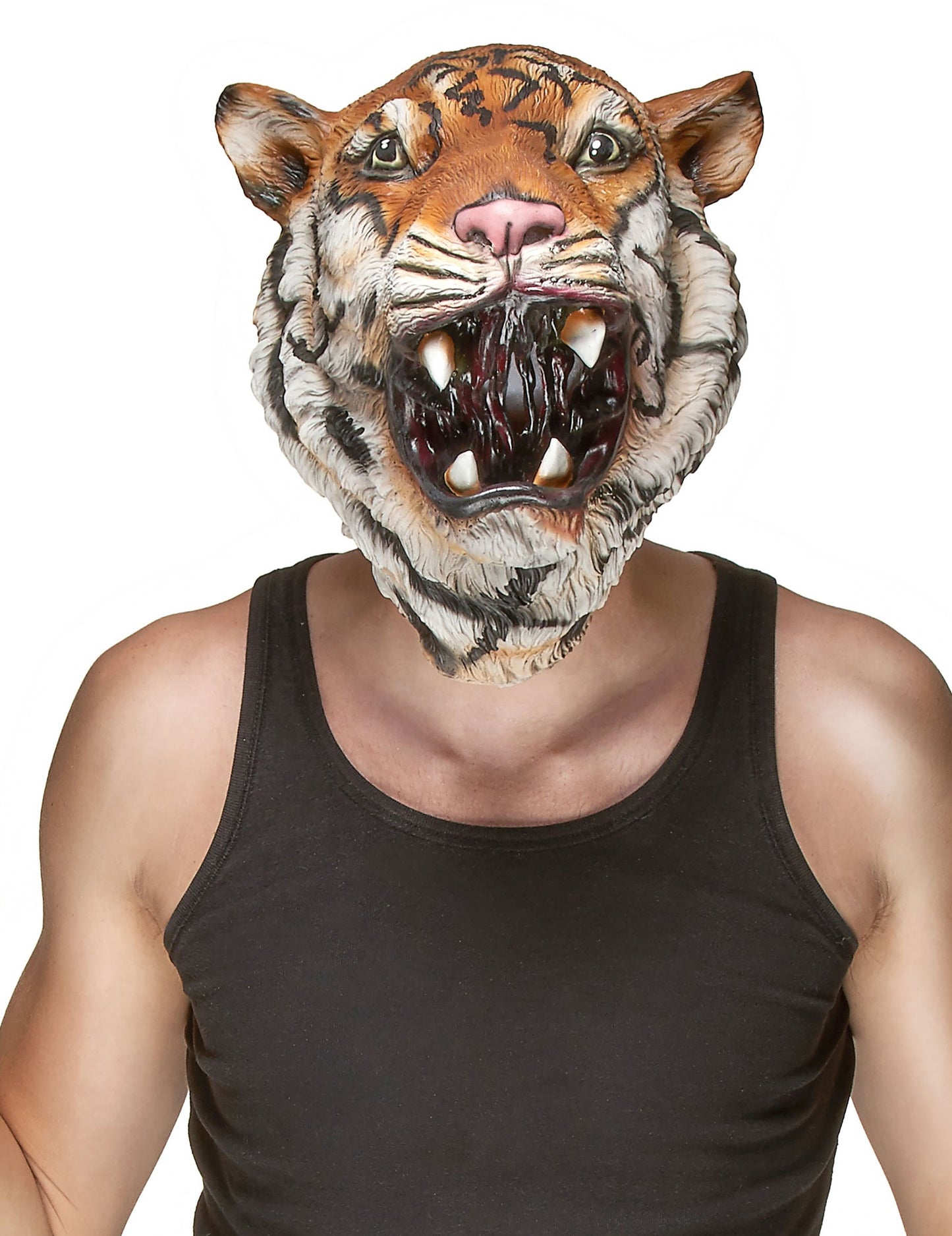Felnőtt tigris latex maszk