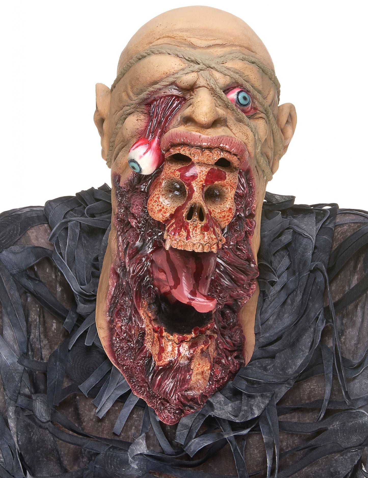 Zombi latex maszk felnőtt devoler