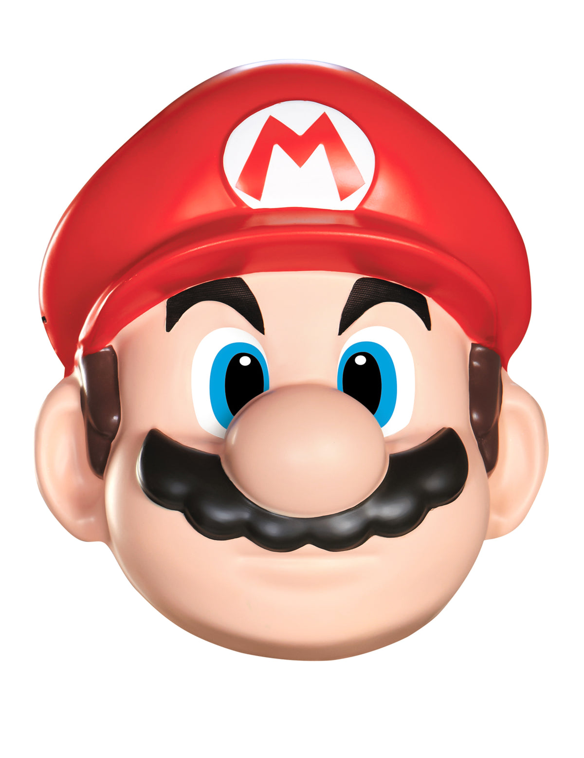 Masque Mario pour adulte rouge avec casquette et moustache