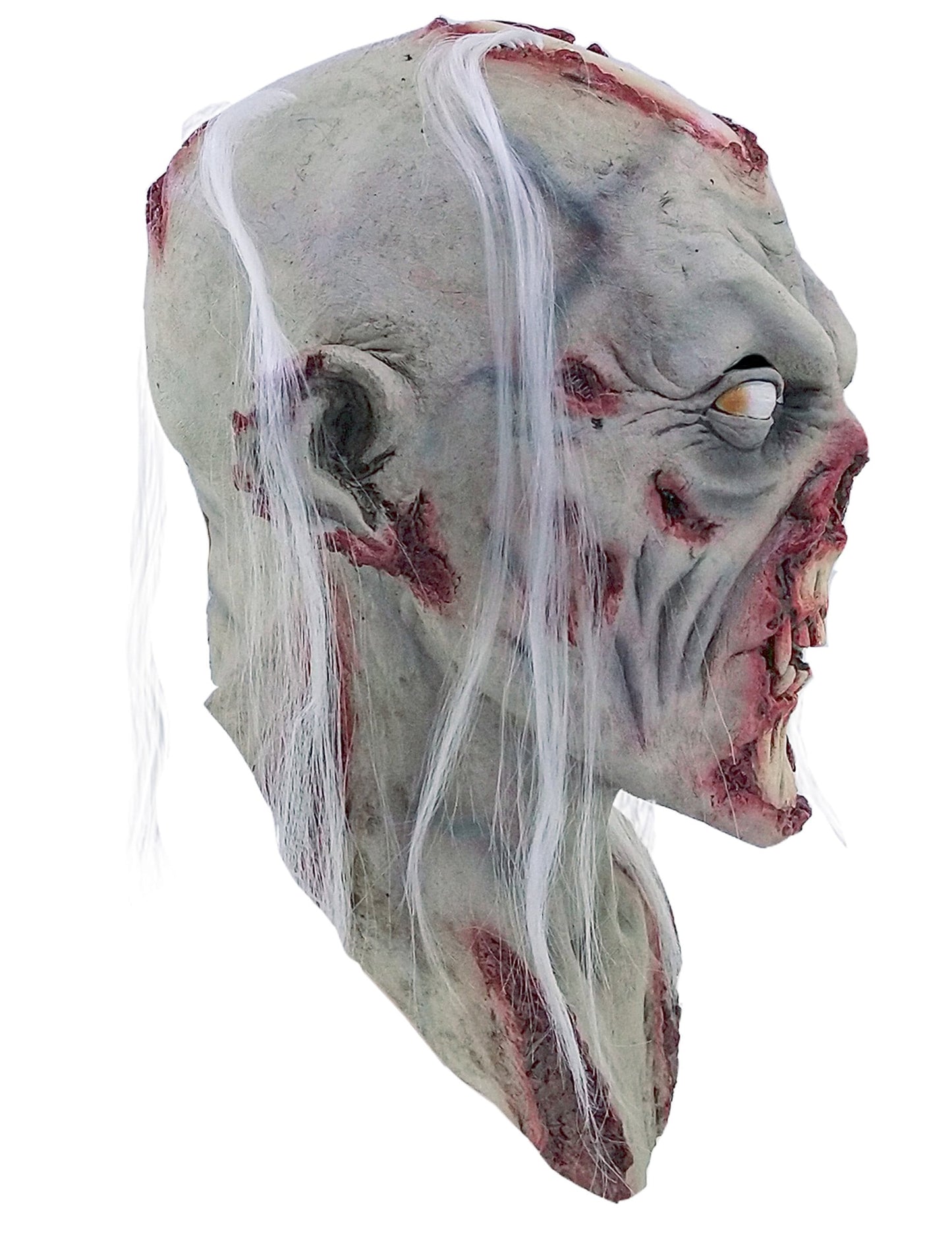 Vue de profil du masque de mort vivant pour adulte