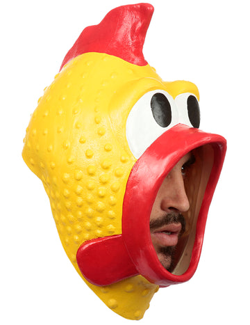Felnőtt műanyag csirke maszk